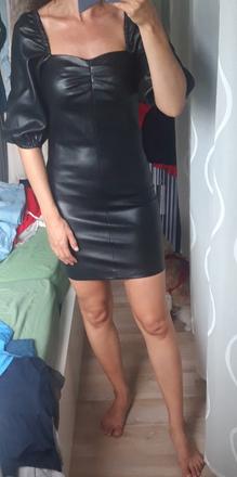 Krátke kozenkové šaty, mango,s