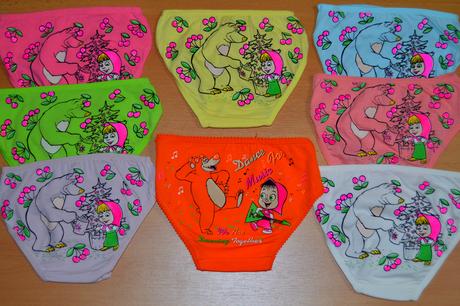 Detské nohavičky máša a medveď s čerešničkami, 50 - 158