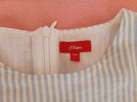 Šaty zn. s.oliver -veľ.134-ako nové, s.oliver,134