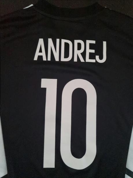 Personalizovaný futbalový dres andrej, adidas,128