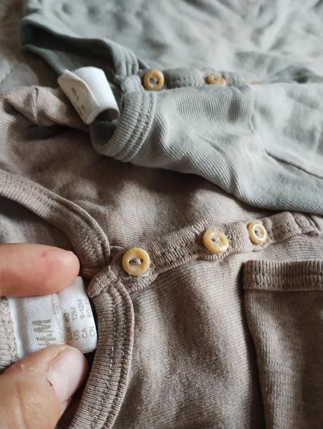 Tričká organická bavlna, h&m,80