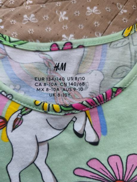 Dievčenské šaty, h&m,134