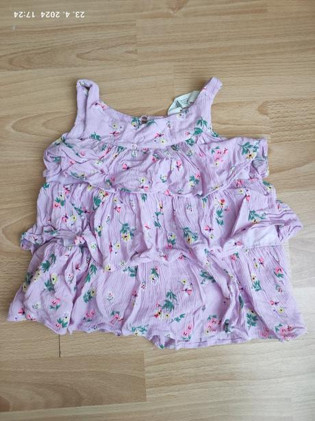 Letné tričko pre dievčatko 98, h&m,98