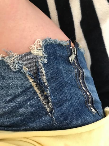 Riflova sukňa, kraťasy, new yorker,m