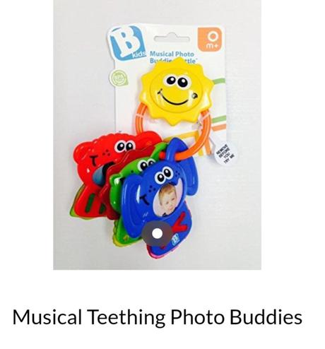 Hudobné hryzadlo s fotkami, 