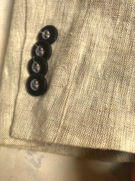 Naturálne ľanové sako č.48, xl