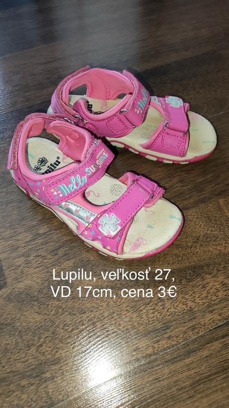 Sandále, lupilu,27
