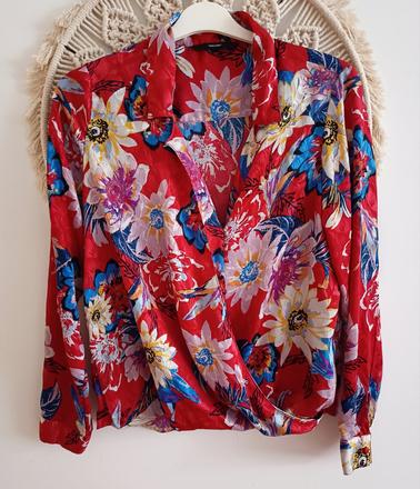 Dámska blúzka červená, vero moda,m