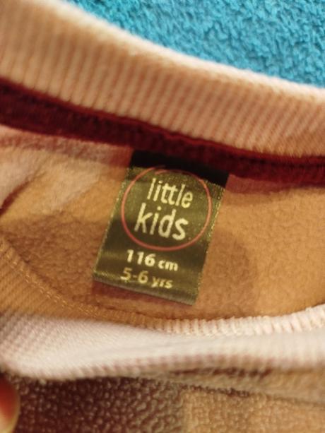 Flísová mikina s ježkom, pepco,116