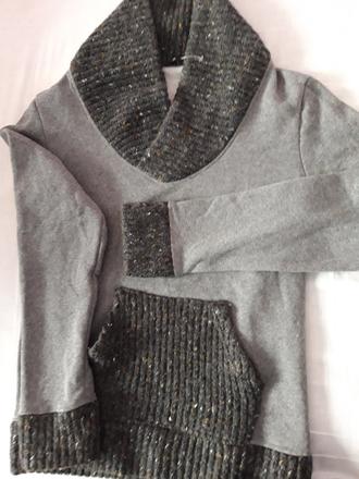 Mikina s pleteninou, m