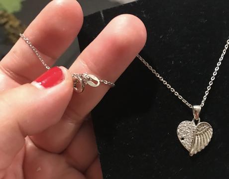 Amor strieborný náhrdelník, 