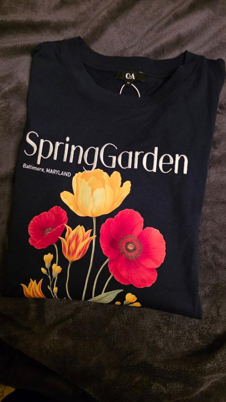 Tricko xl damske bavlna modre, c&a,xl