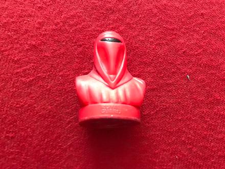 Peciatka bojovnik so vzorom bojovnika, výška 4 cm,