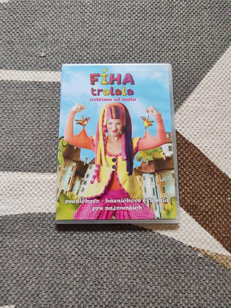 Dvd fiha tralala cvičíme od mala, 
