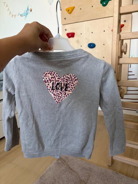 Svetrík na gombíky - nenosený, lupilu,98