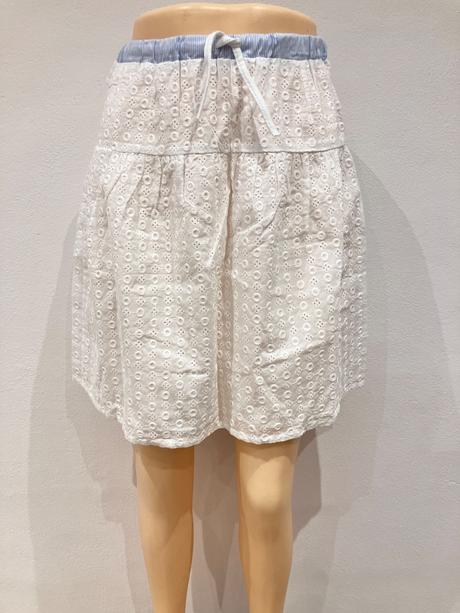 Dámska letná sukňa biela overkids (s), s