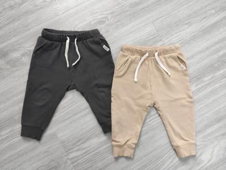 2ks športových nohavíc h&m, h&m,86