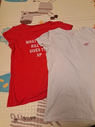 Tričká sinsay a 4f, rozm. 164, 2ks, sinsay,164