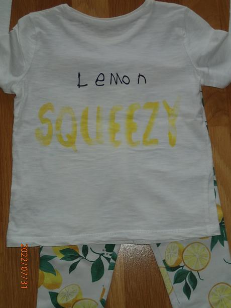 Citrónový komplet next 110-116+ svetrík ff, next,110