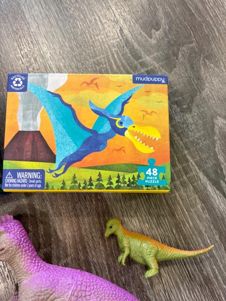 Safari ltd . postavicky a mudpuppy puzzle dinosaur,