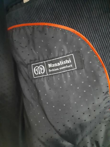 Pánske menčestrové sako, 58