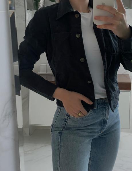 Vero moda čierna  bunda, vero moda,s