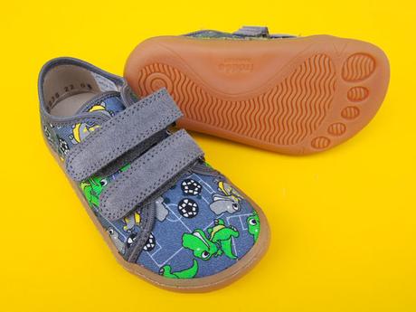 Detské barefoot plátenky froddo, froddo,22 / 27 / 30