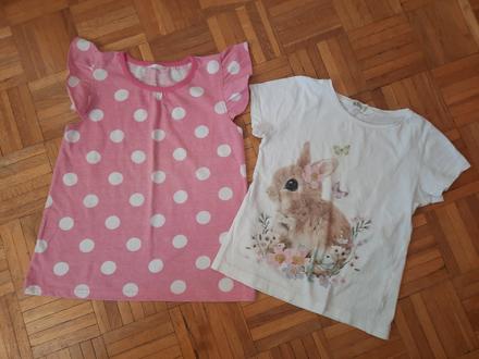 Dievčenské tričká, h&m,122