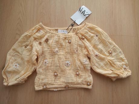 Mušelínová blúzka zara, zara,110