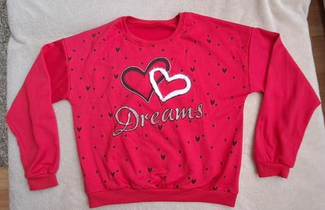 Dievčenská mikina veľkosť cca 152, 152