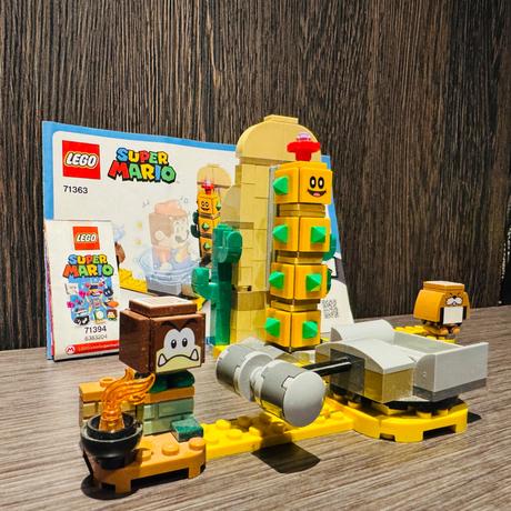 Lego super mario 71363 + 71394 púštny pokey, 