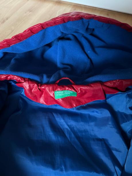 Zimná bunda, benetton,140