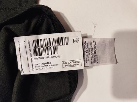 Termo tričko, wedze,98