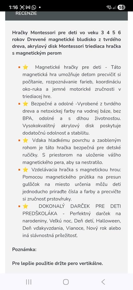 Magneticke bludisko montesori,