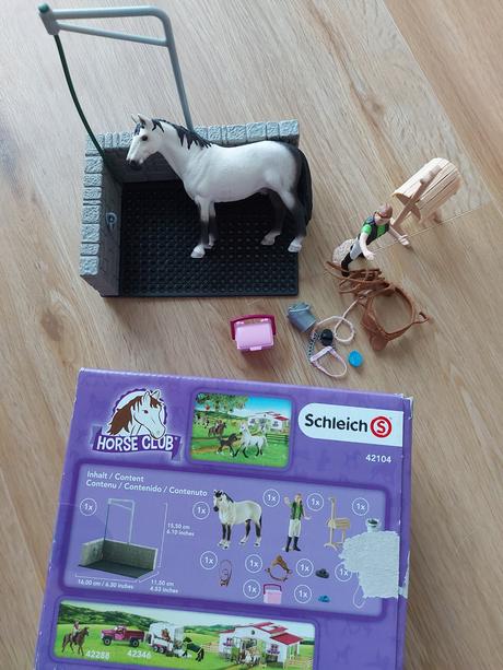 Schleich horse club - umyvaci kutik, 