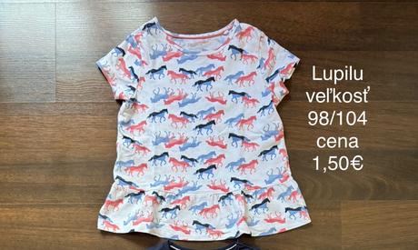 Tričká krátky rukáv, 104