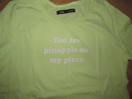 Oversize tričko v. xs, sinsay,xs