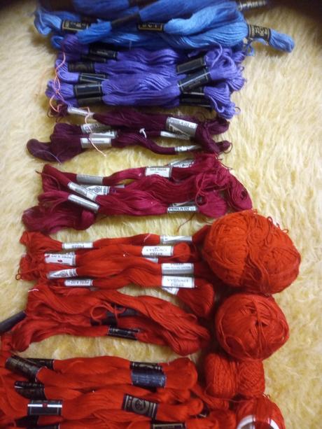 Vyšîvacia  priadza, 