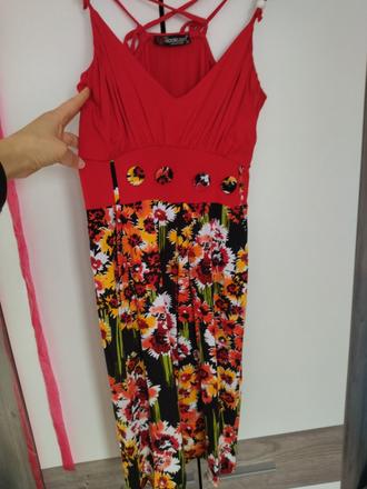 Bavlnené letné šaty 38, m