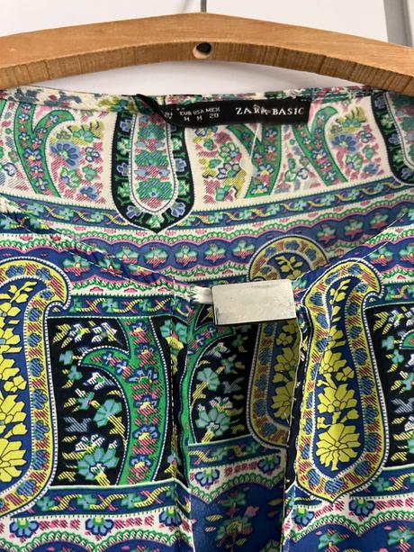 Zara dlhsia boho etno hippie tunika tricko bluzka, zara,m