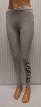 Dámske svetlo sivé legíny, kappa, kappa,s