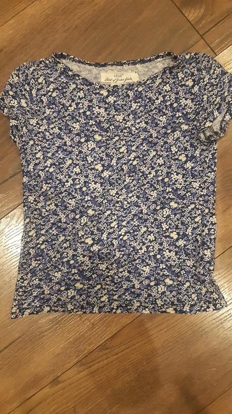 Kvetovane tričko h&m velkost 110, h&m,110