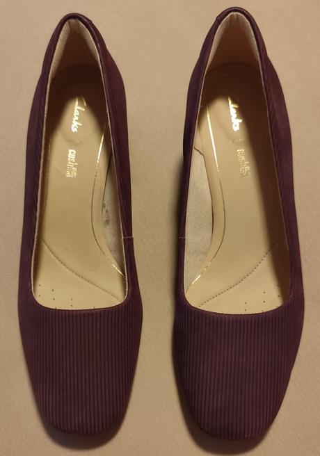 Nenosené kožené topánky clarks, clarks,39