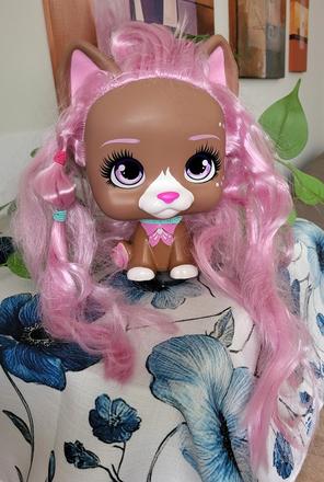 Česacia hlava vip pets mega nyla (imc toys), 