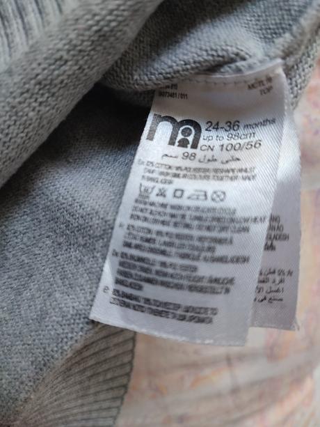 Svetrik, mothercare,98