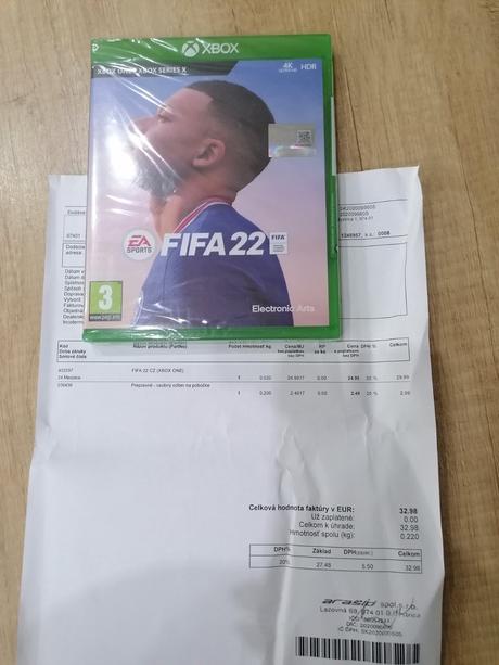 X box fifa 22, 