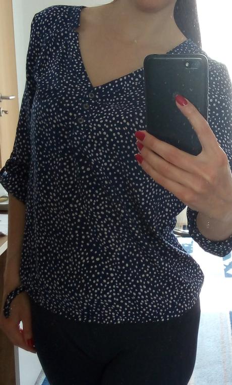 Modra bluzka, mexx,36