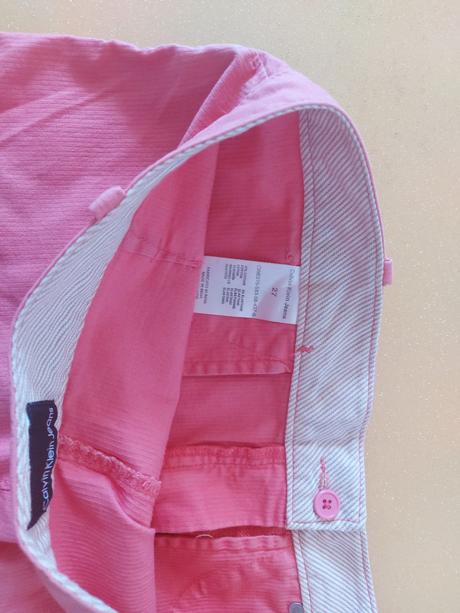 Sukňa calvin klein jeans ružová, calvin klein,s