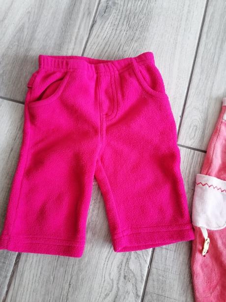 Teplé dupačky (tepláčiky s krajkou) - 62, 62