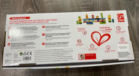 Hape - drevene kocky morsky svet,